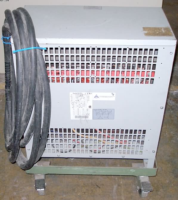 E.V.I. Step Down Transformer, 30 kva, 600-460/266V,